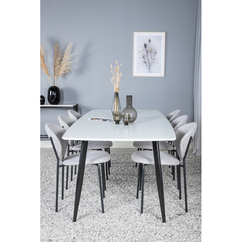 Bergsteinn 6 - Person Dining Set
