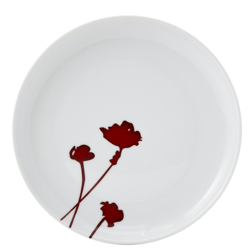 Service de table 16 pièces, service pour 4 écarlate Zarai