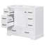 Meuble-lavabo 36 po sans lavabo, base d'armoire seulement, six tiroirs-125034006