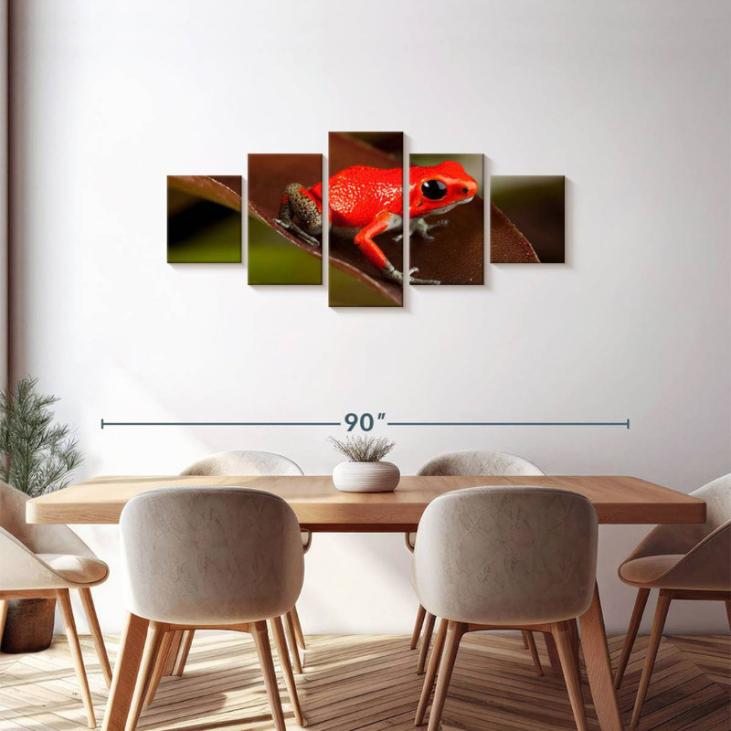 Poison Frog, 30" H x 68" W