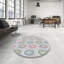Tapis décoratif gris à pois-86446841
