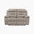 Sitz 62.5'' Transitional Top Grain Leather Manual Double Reclining Love Seat with Tab Pull Reclining Motion-628265090