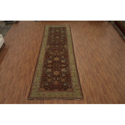 Vegetable Dye Oushak Traditional Large Rug 6x19
