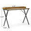 Console en bois naturel