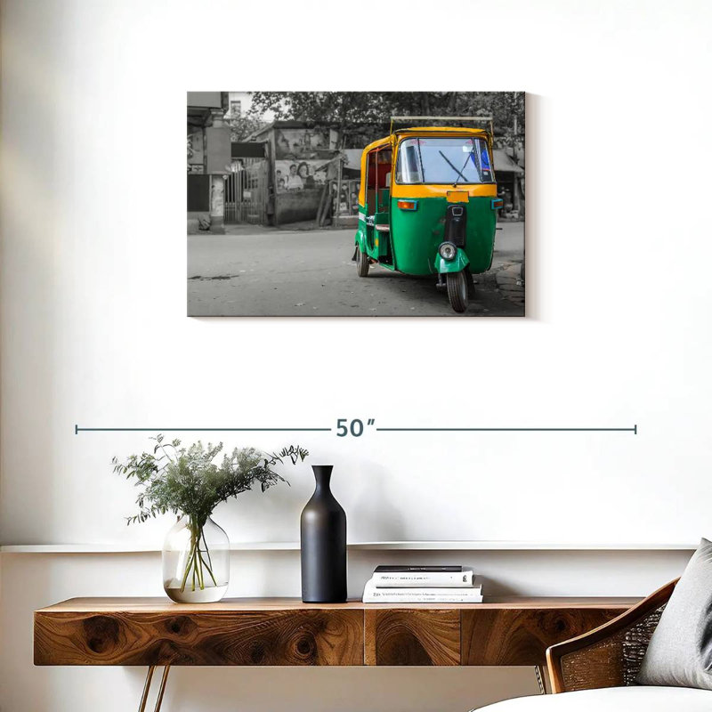 Mehar Indian Rickshaw Pop, 20" H x 30" W