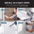 Expressions Solid Surface 36" W x 36" D x 72" H 3-Piece Trimmable Shower Wall Panel Kit, White-632959085-538926943