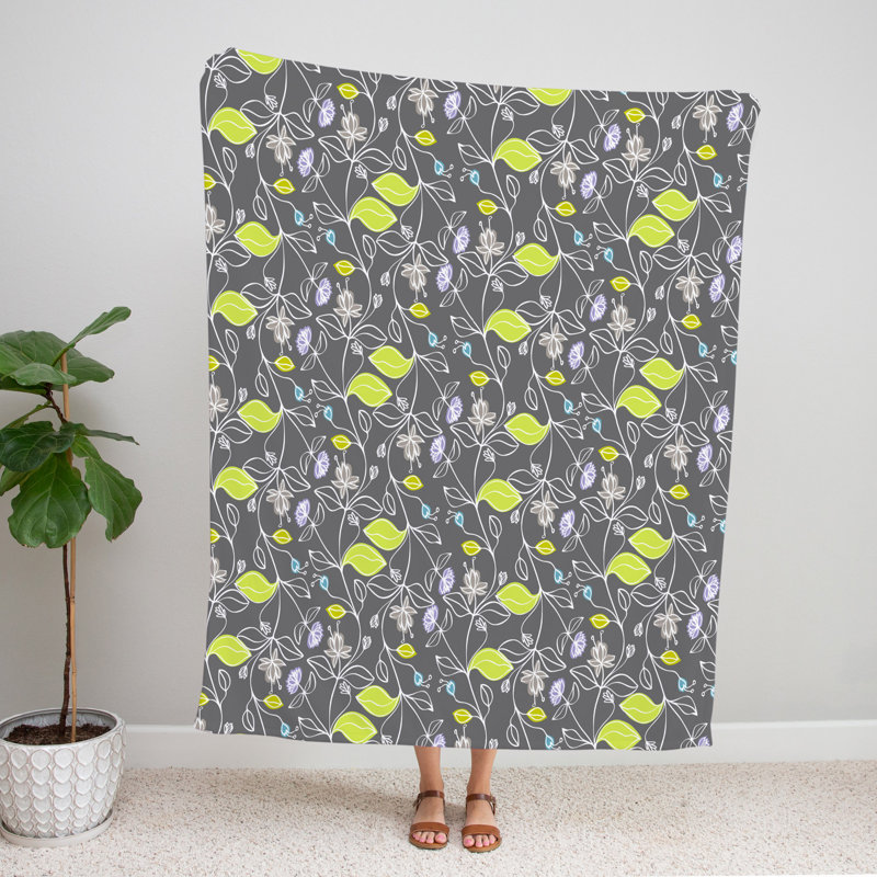 Throw Blanket, 51" W x 60" L