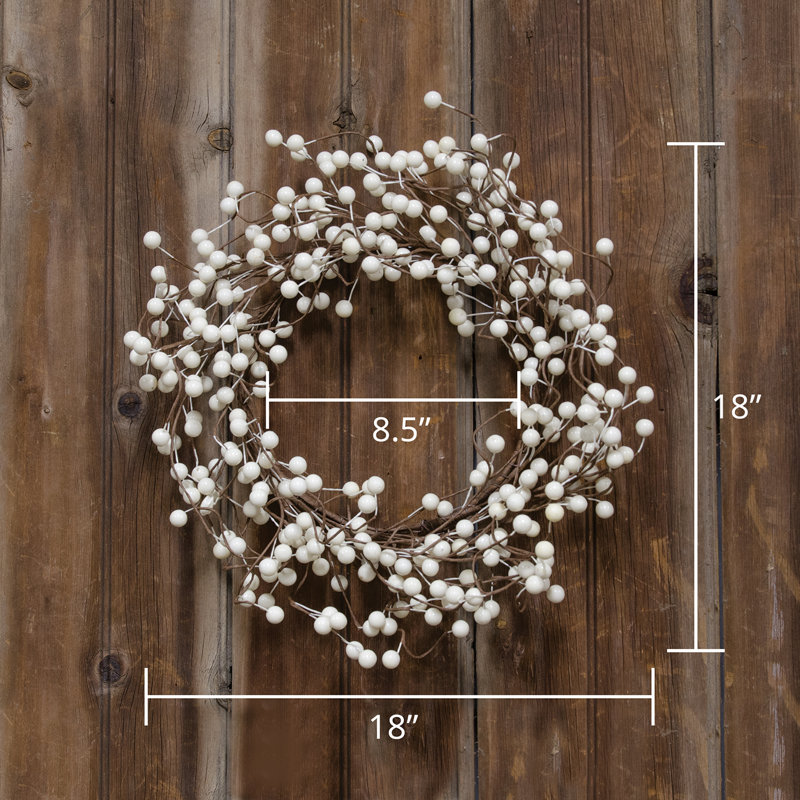 Faux Berry 14.5'' Wreath