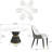 Benedic 6 - Person Modern Round Sintered Stone Dining Set with Pedestal Base-1576158107-1609008960