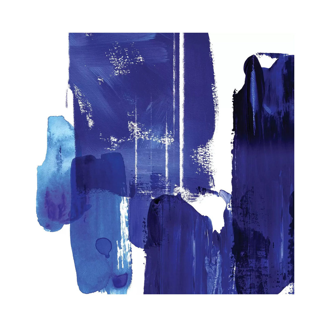 Indigo Abstract I - Wrapped Canvas Painting