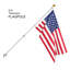 Drapeau de maison en aluminium 3 pi x 5 pi Eammon