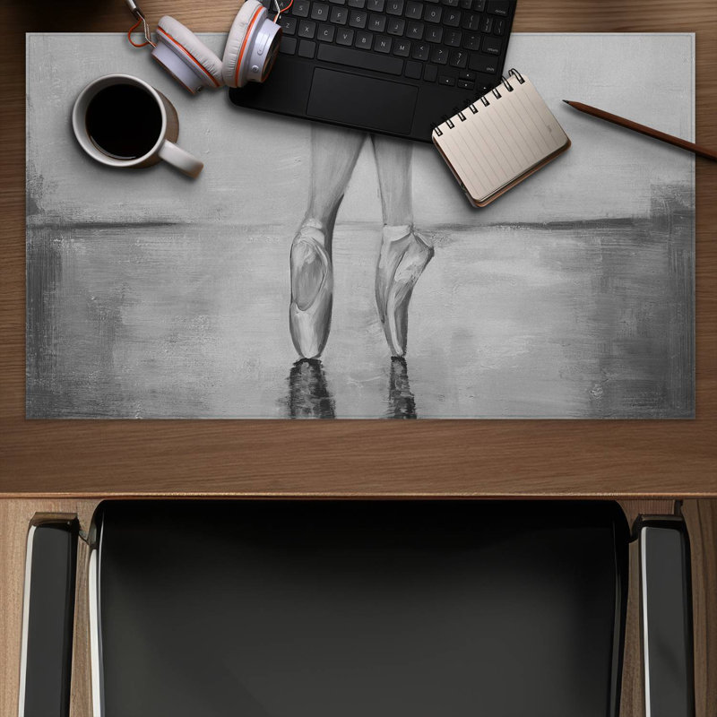 Ballet classic steps - 14.00"x24.25" Desk mat