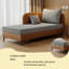 Fauteuil princesse 59,06 po