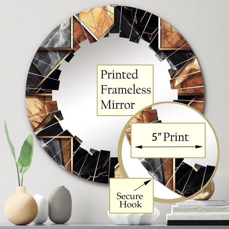 Miroir mural Lorradaile, 24 po x 24 po