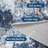 Washable Brown Rug, Abstract Non-Slip, Soft Low Pile for Kitchen, Hallway, Bathroom, Laundry, Indoor Accent Carpet.-247883552