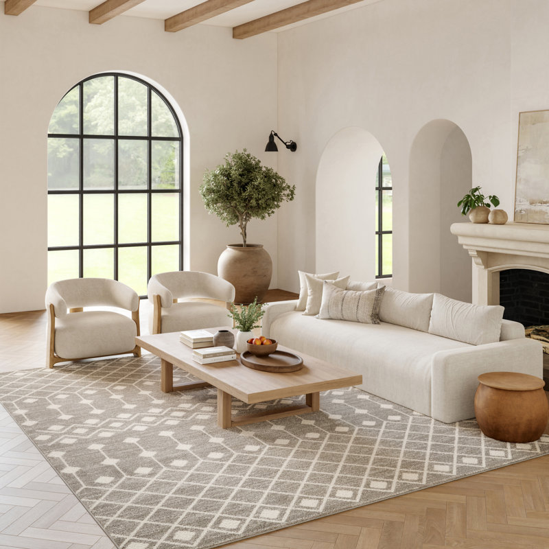 Vigue Geometric Indoor Rug, Rectangle 6' x 9'