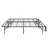 Black Metal Platform Foldable Bed Frame-114228929
