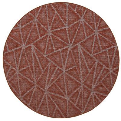 Tapis rouille en nylon tissé à la machine Bowin