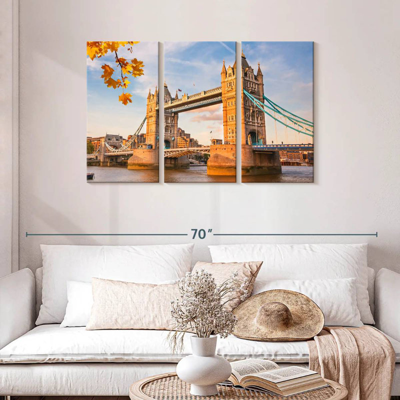 Sydney Tower Bridge en automne, H 28 po x l 45 po