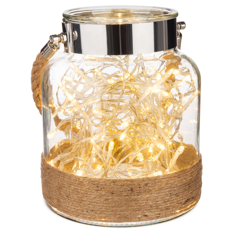 Tabletop Lantern, Natural