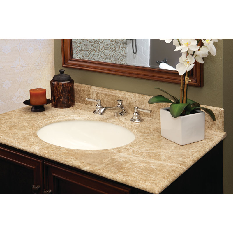 Astor Widespread Bathroom Faucet with Drain Assembly, Polished Gold (PVD)