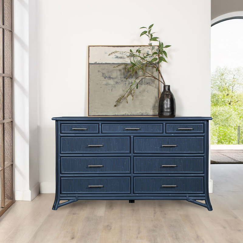 Bermuda 60'' W 9 - Drawer Dresser, Navy