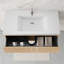 Meuble-lavabo flottant moderne 42 po avec lavabo en résine intégré-252933537-252933540-252933542