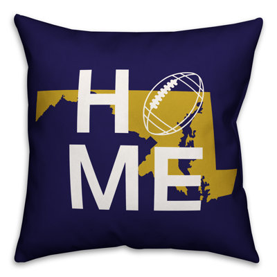 Outdoor Reversible Throw Pillow