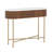 Delonna Fluted Console Table with Drawer