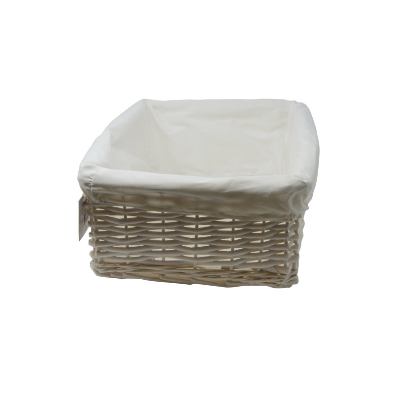 Wicker Laundry Basket, Large (16cm H x 42.5cm W x 32.5cm D)