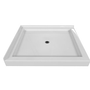 Signature 42'' W 36'' D Rectangular Double Shower Base