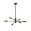 Lustre Spoutnik à six lumières Kinman-61227346
