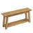 70.8'' Long Solid Wood Entryway Console Table With Shelf, 1.97'' Thick One-piece Solid Wood Tabletop-300501628