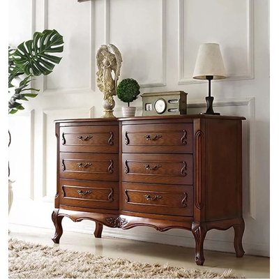 Commode 6 tiroirs Ornate