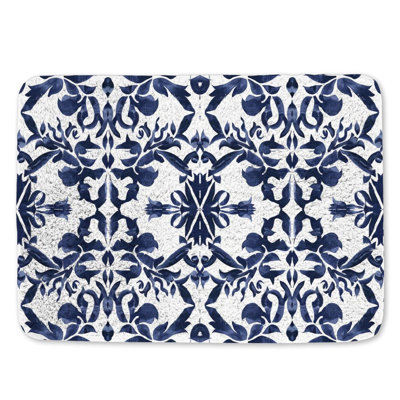 Tapis de bain en microfibre / microsuède Darnetta