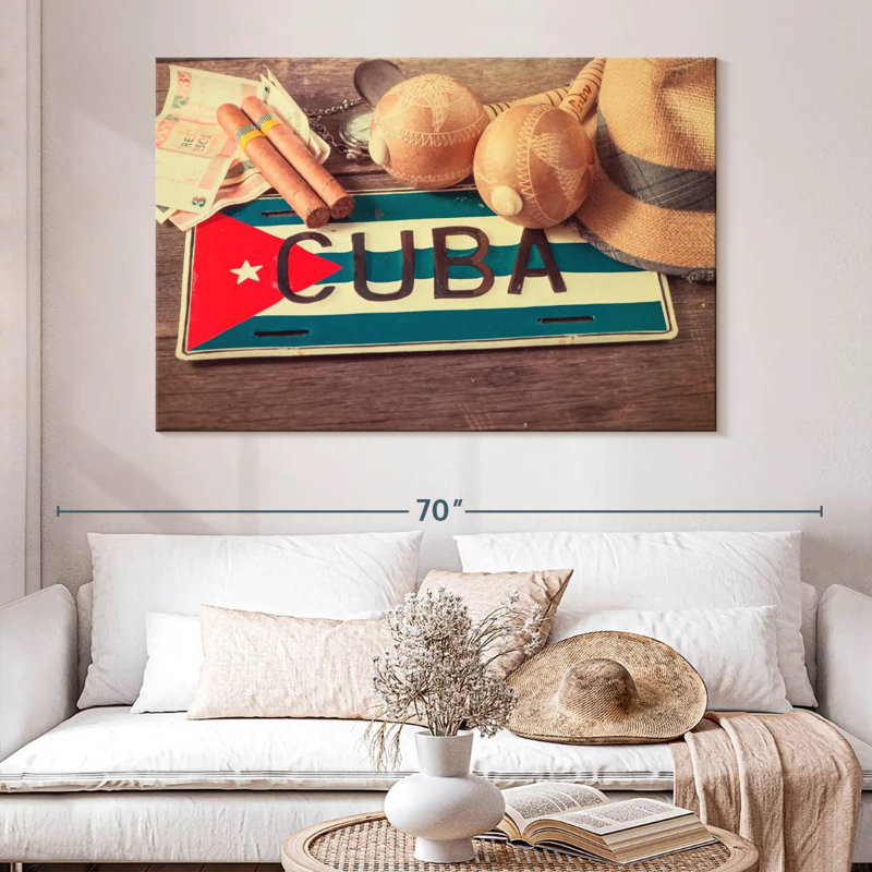 Tout sur Cuba, H 34 po x l 51 po