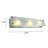 3 Light Vanity Lighting In Chrome Finish