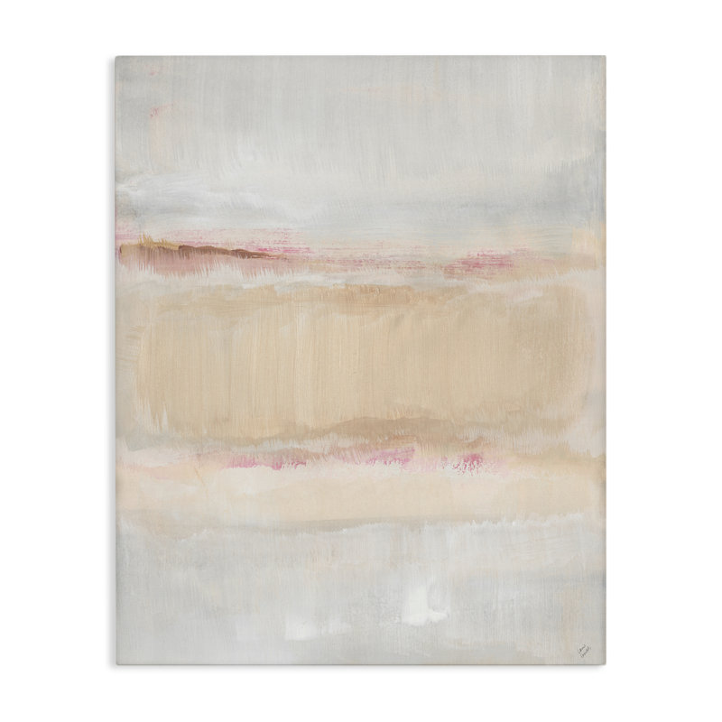 Toile «Restful Misty Landscape», conception par Lanie Loreth, H 20 po x l 16 po