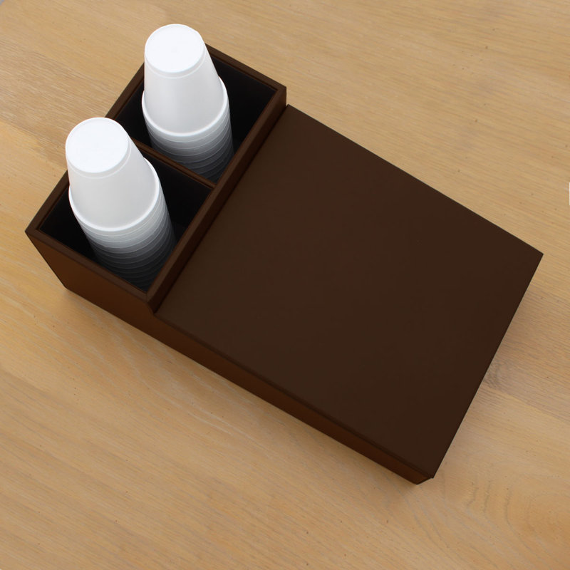 Dacasso Condiment Storage & Accessories, Chocolate Brown
