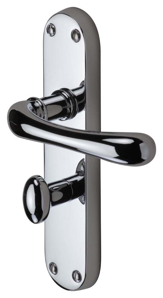 Heritage Brass Sorrento Door Handle for Bathroom Donna Design