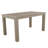 Highlawn Rectangular Outdoor Dining Table With Umbrella Hole , in. W 41.75'' in. D-27118122-84408010