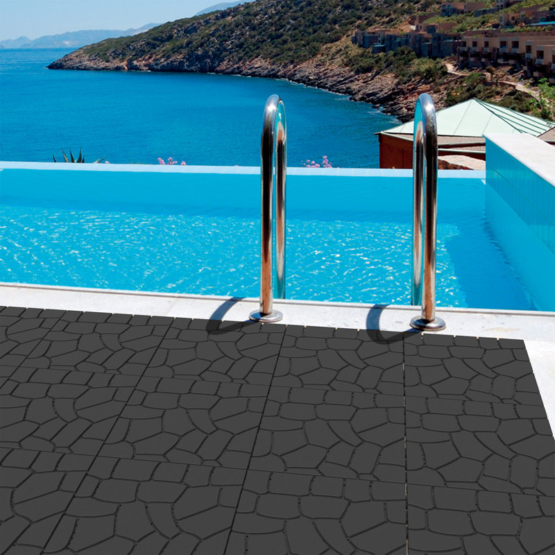 Carreaux de terrasse 12 "New Stone Texture, Gris