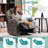 Zyriana Upholstered Heated Massage Chair-2039988577