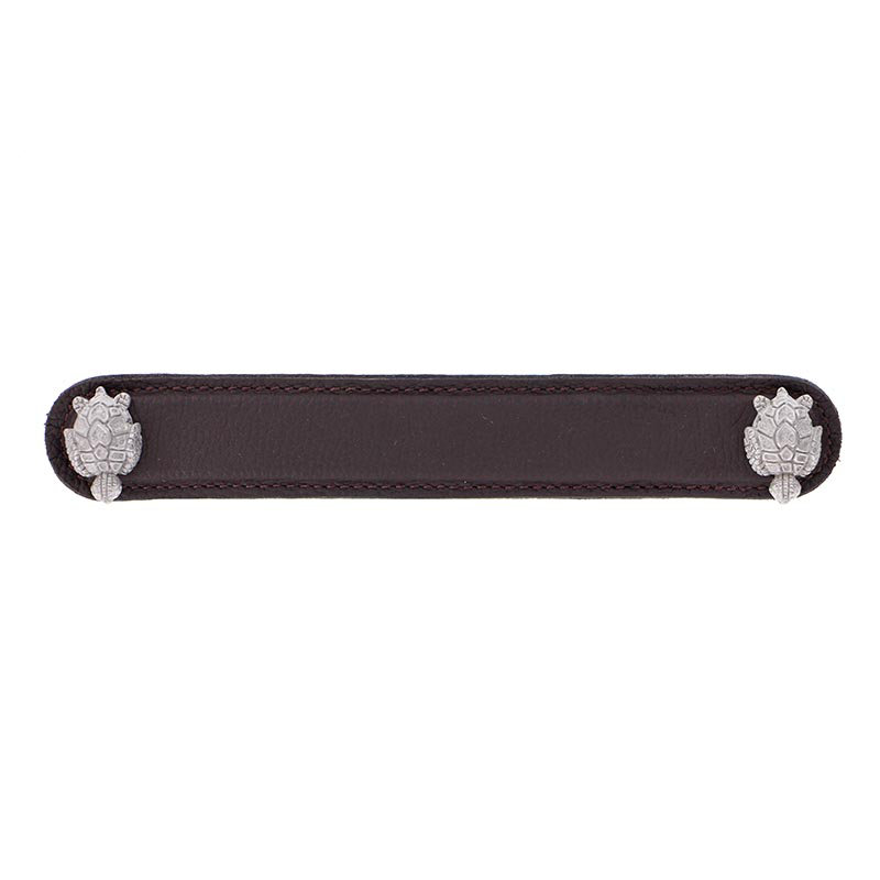 Pollino Turtle Bar Pull, Satin Nickel