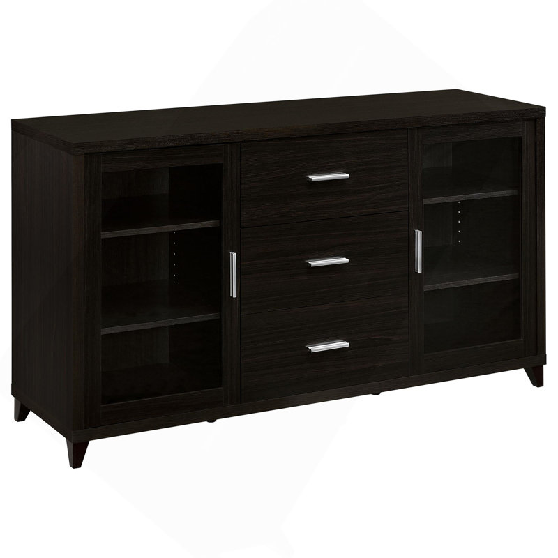 3-drawer Rectangular TV Console