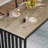 Zaiveon 78.74" Iron Dining Table(Chairs not included)-846784629-854944364