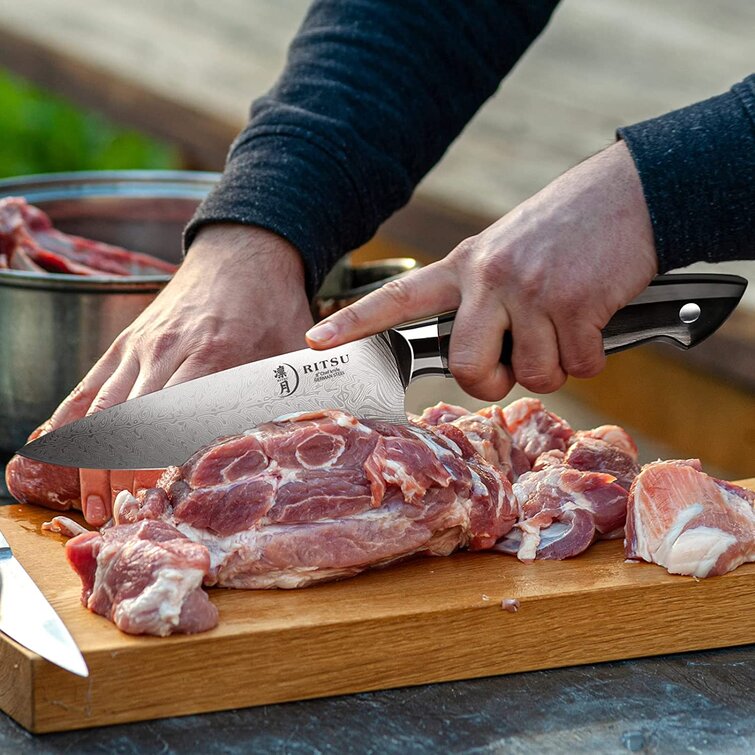 Oster Baldwin 7.6 Inch Stainless Steel Chef Knife