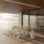 Carville - Modern Terrazzo Concrete Dining Stool