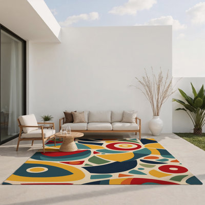 Tapis intérieur et extérieur Jazzy Pulse
