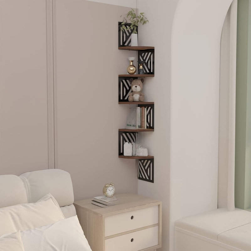 Iron Corner Shelf